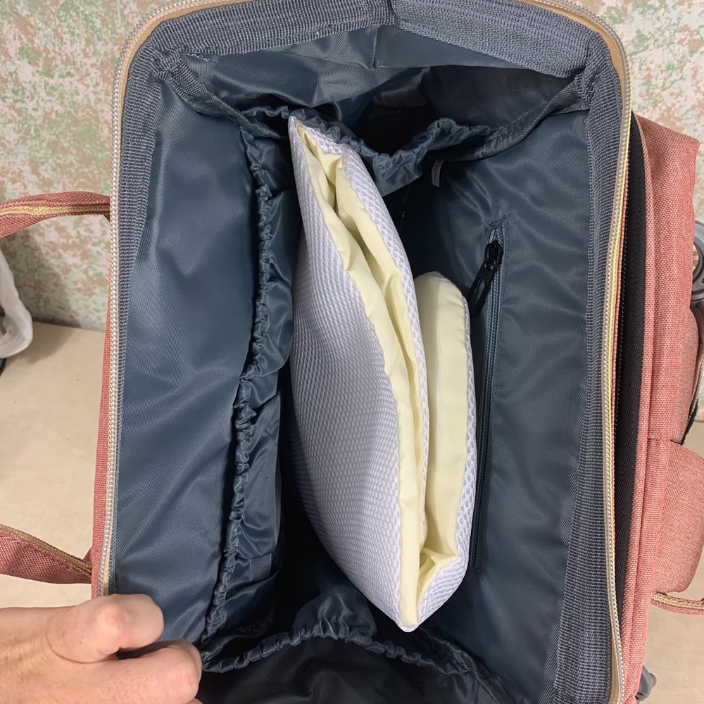 Brand new-Hotbest Diaper Backpack, Changing Area/Mat, Lots of pockets! - Picture 4 of 14